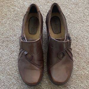 Earth Origins Brown Women's Slip-on Shoes